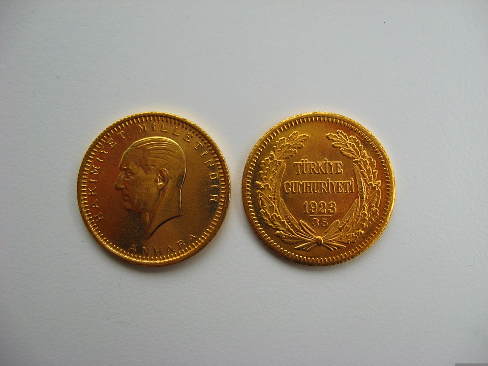 turecké mince