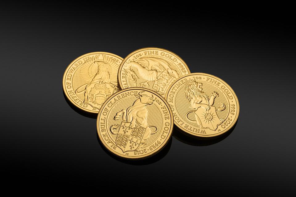 zlaté mince